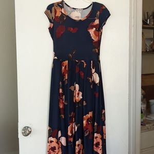 Floral midi dress